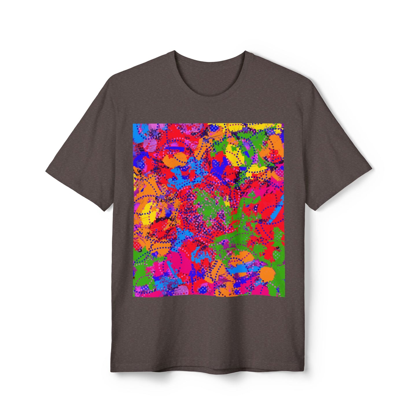 Vibrant Abstract Print Unisex T-Shirt